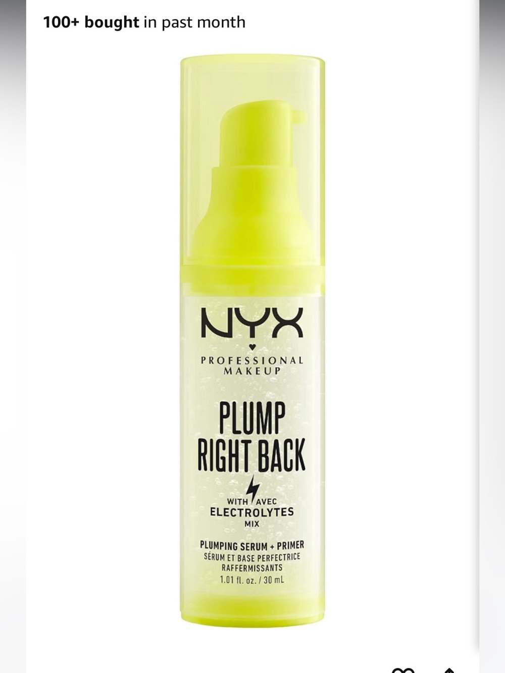 NYX Plump Right Bacc -